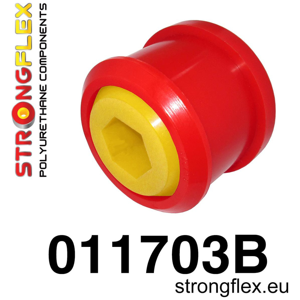 Strongflex Alfa Romeo Vooras onderste draagarm achterste rubber 46mm – 011703B