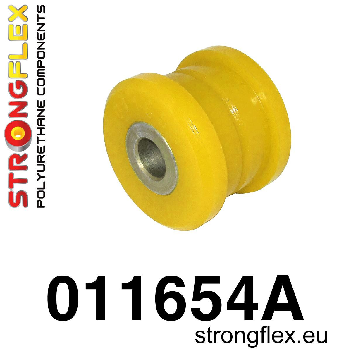 Strongflex Alfa Romeo Vooras bovenste draagarm - achterste rubber SPORT – 011654A 1 Strongflex Alfa Romeo Vooras bovenste draagarm - achterste rubber SPORT – 011654A