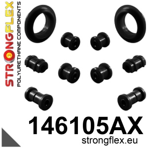 Strongflex Citroën / Peugeot Voorste draagarmrubber – voor SPORT ZWART – 141507AX