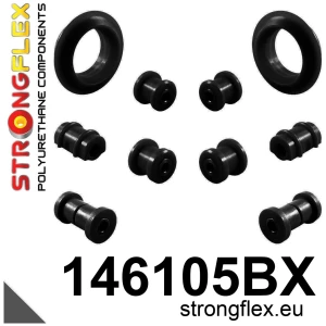 Strongflex Citroën / Peugeot Voorste draagarmrubber – voor SPORT ZWART – 141507AX