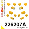 Strongflex Volkswagen Voorste suspension en ream balk rubberset SPORT