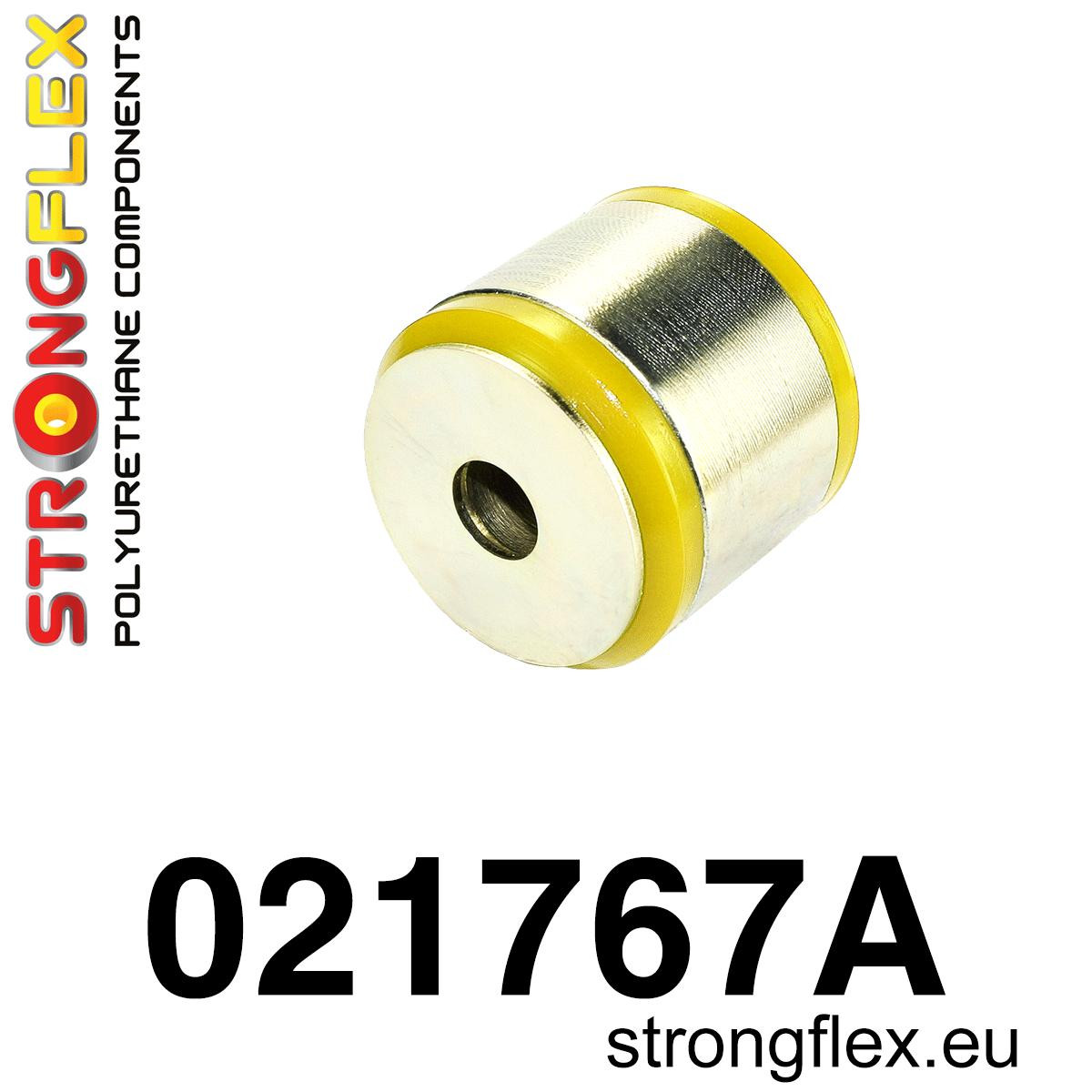 Strongflex Audi Achteras onderste draagarm buitenste rubber SPORT – 021767A 1 Strongflex Audi Achteras onderste draagarm buitenste rubber SPORT – 021767A