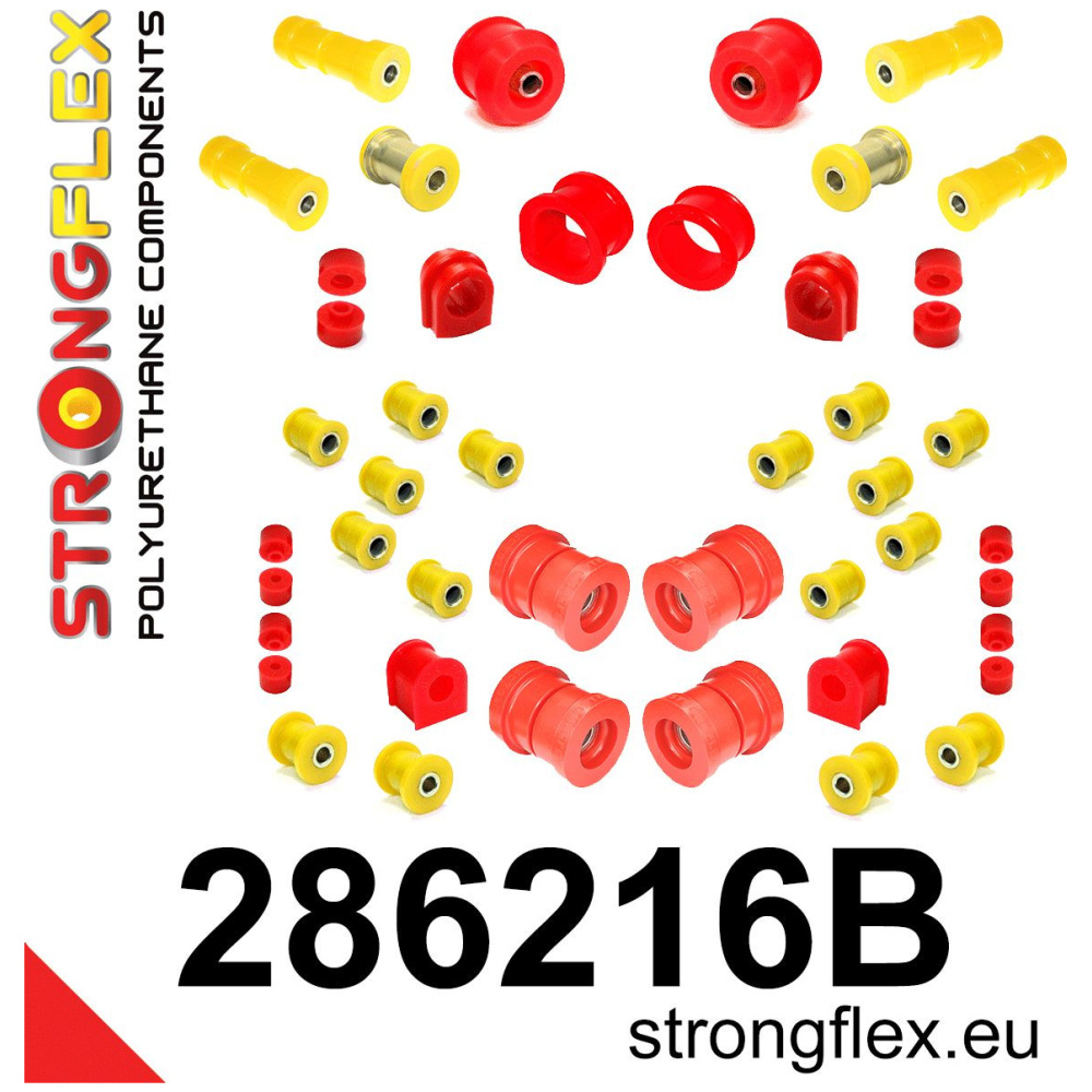 Strongflex Nissan Complete ophangrubberset R32 AWD – 286216B