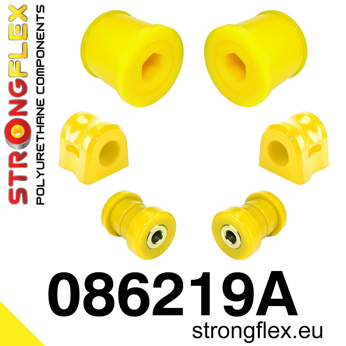 Strongflex Honda Voorste ophangrubberset SPORT – 086219A 1 Strongflex Honda Voorste ophangrubberset SPORT – 086219A