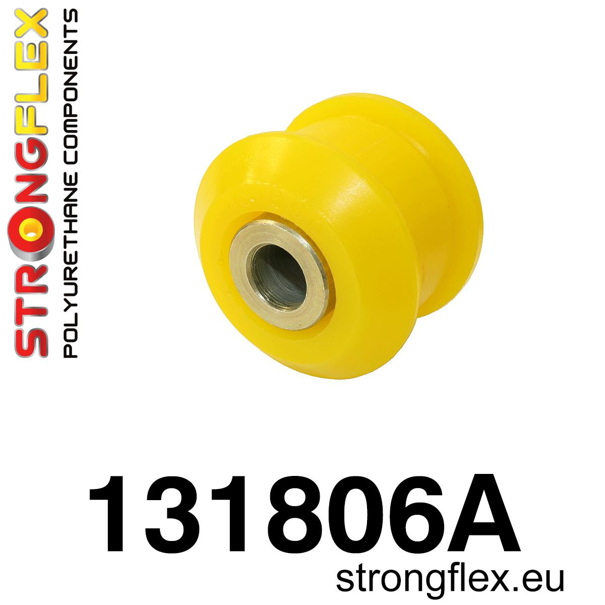 Strongflex Opel Vauxhall Vooras onderste draagarm achterste rubber SPORT – 131806A 1 Strongflex Opel Vauxhall Vooras onderste draagarm achterste rubber SPORT – 131806A