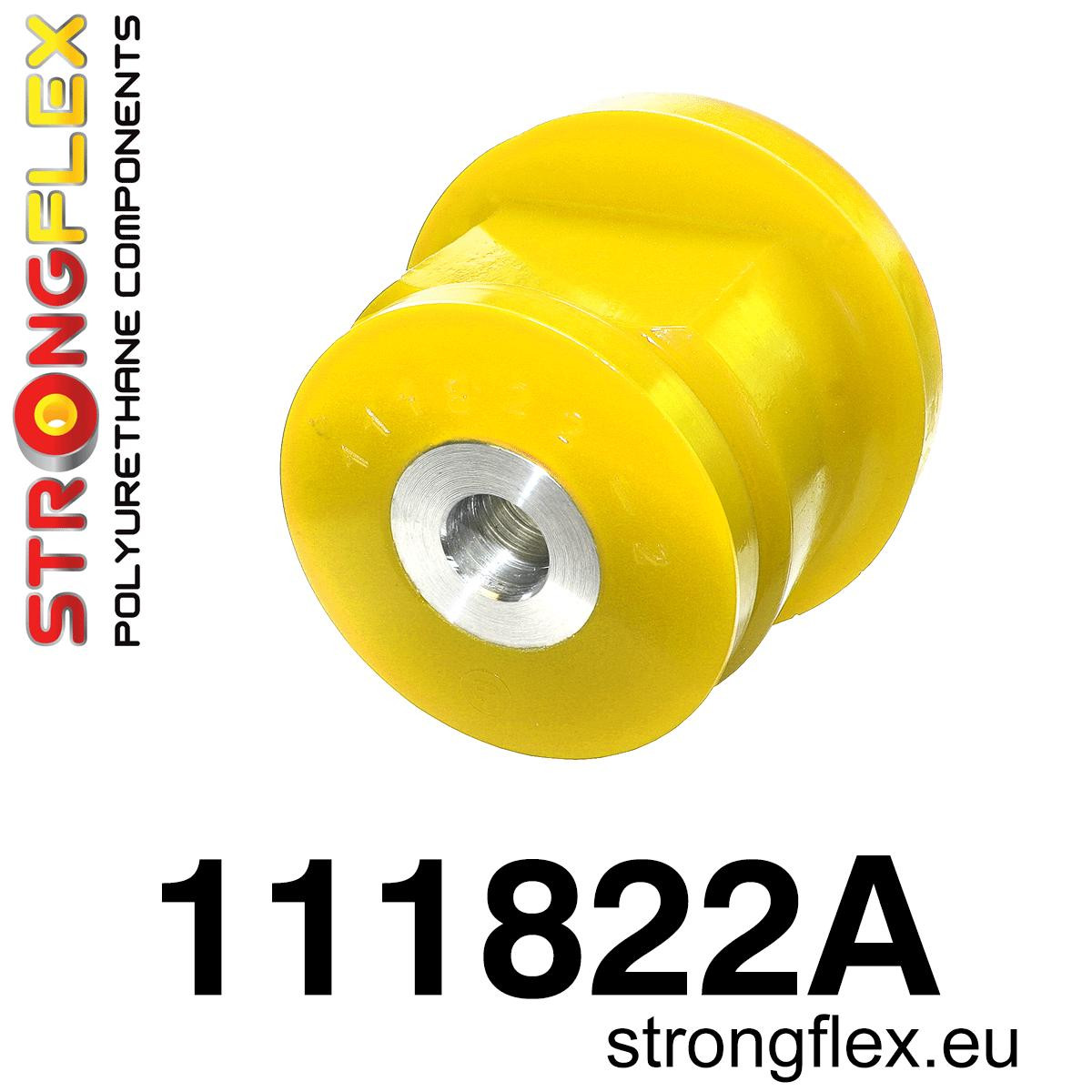 Strongflex Mercedes Achterste subframe - voorste rubber SPORT – 111822AX ZWART 2 Strongflex Mercedes Achterste subframe - voorste rubber SPORT – 111822AX ZWART – Bild 2