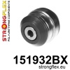 Strongflex Renault Vooras onderste draagarm - achterste rubber – 151932BX ZWART