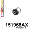 Strongflex Renault Voorste draagarm – achterste rubber 58mm SPORT – 151968AX ZWART