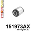 Strongflex Dacia Full FWD suspension rubbering set SPORT – 156099AX ZWART
