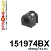Strongflex Dacia Voorste stabilisatorrubber – 151974BX ZWART