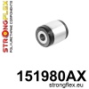 Strongflex Renault Voorste draagarm achterste rubber SPORT – 151980AX ZWART