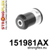 Strongflex Renault Achteras-subframe rubber SPORT – 151981AX ZWART