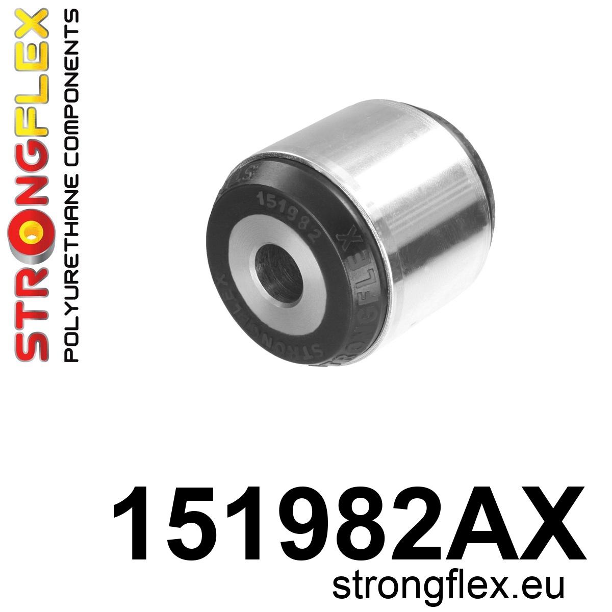 Strongflex Renault Voorste ophangrubberset – 156096BX ZWART 2 Strongflex Renault Voorste ophangrubberset – 156096BX ZWART – Bild 2