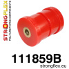 Strongflex Mercedes Vooras onderste draagarm - voorste / achterste rubber – 111859B