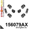 Strongflex Renault Voorste ophangrubberset SPORT – 156079AX ZWART