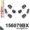 Strongflex Renault Voorste ophangrubberset – 156079BX ZWART