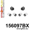 Strongflex Dacia Voorste ophangrubberset – 156097BX ZWART