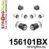 Strongflex Renault Complete ophangrubberset – 156101BX ZWART