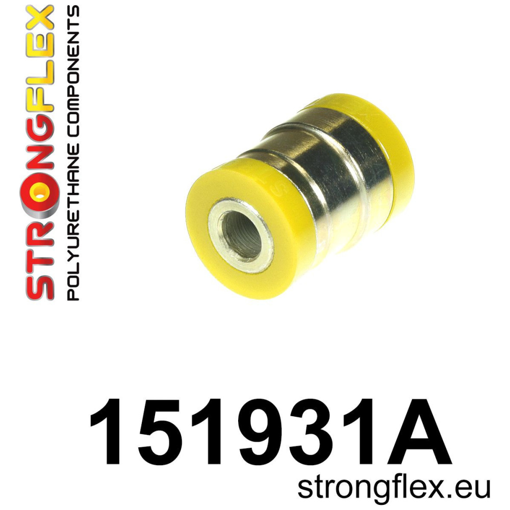 Strongflex Renault Bras de suspension inférieur d’essieu avant – silentbloc avant SPORT – 151931A