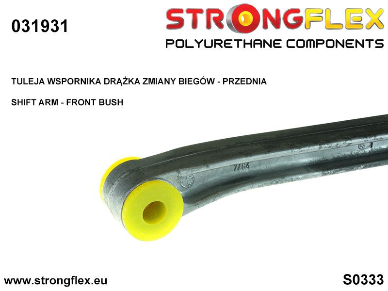 Strongflex 031931A: Polyurethaan SPORT stabilisatierubber schakelmechanisme – voorzijde 6 Strongflex 031931A: Polyurethaan SPORT stabilisatierubber schakelmechanisme – voorzijde - Image 6
