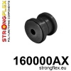 Strongflex Maserati Vooras bovenste draagarm rubber – voorste SPORT – 160000AX ZWART