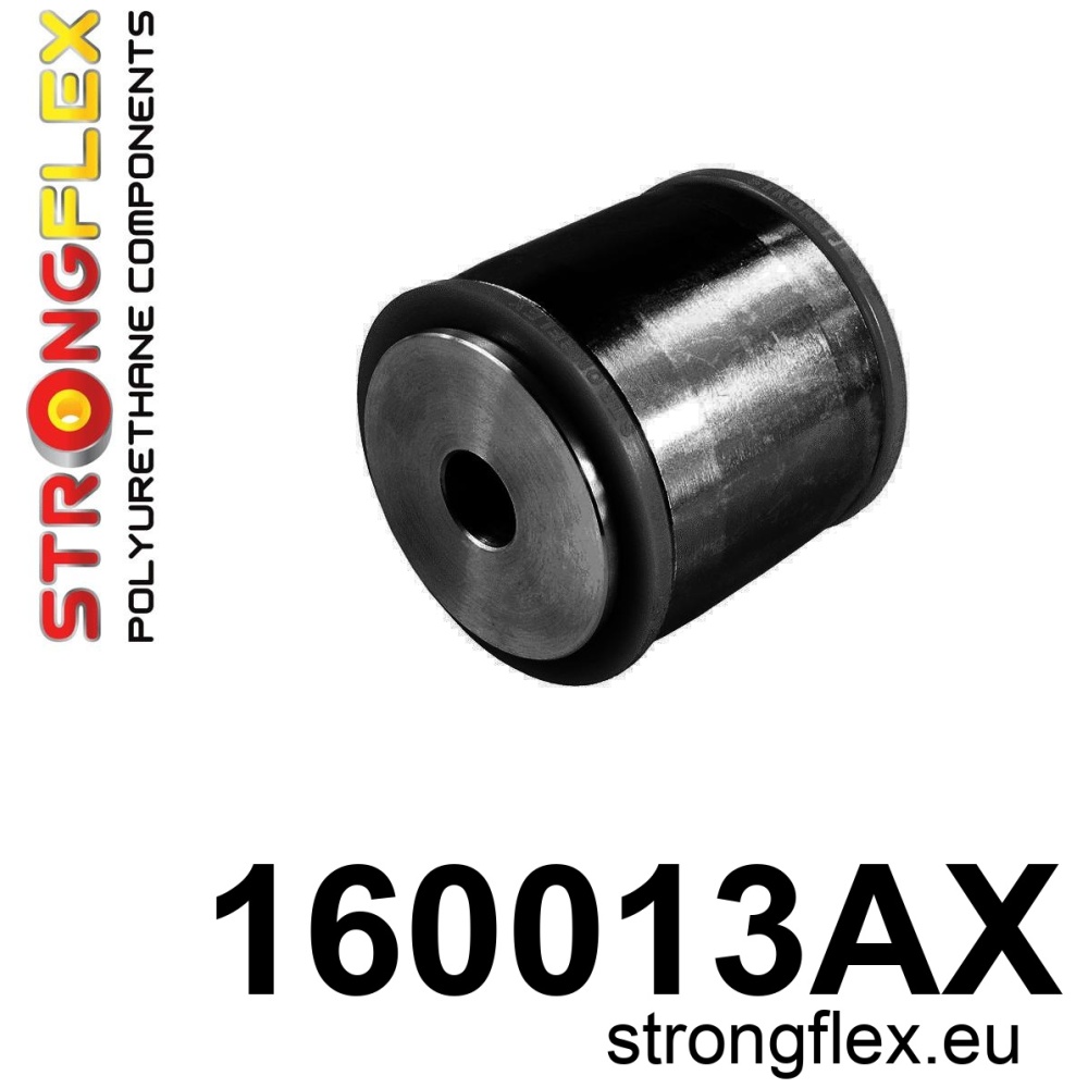 Strongflex Maserati Achterste differentieel steun - achterste rubber SPORT – 160013AX ZWART
