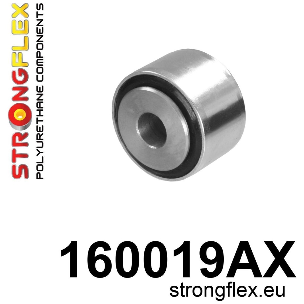 Strongflex Maserati Silentbloc de bras de suspension arrière SPORT – 160019AX NOIR