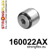 Strongflex Maserati Achterste langsdraagarm voorste rubber SPORT – 160022AX ZWART