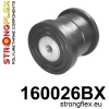 Strongflex Maserati Achterste subframe - voorste rubber – 160026BX ZWART