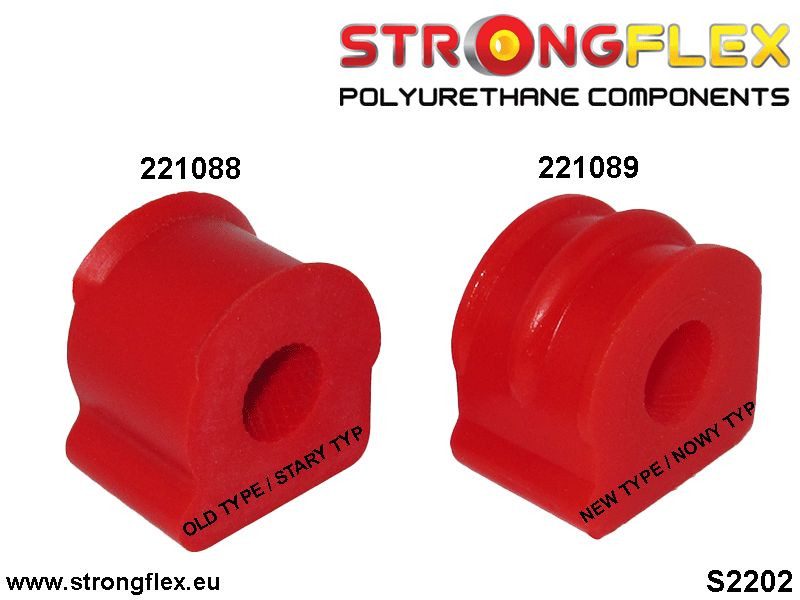 Strongflex Audi Complete ophangrubberset SPORT – 226121A 2 Strongflex Audi Complete ophangrubberset SPORT – 226121A – Image 2