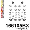 Strongflex Maserati Complete ophangrubberset – 166105BX ZWART