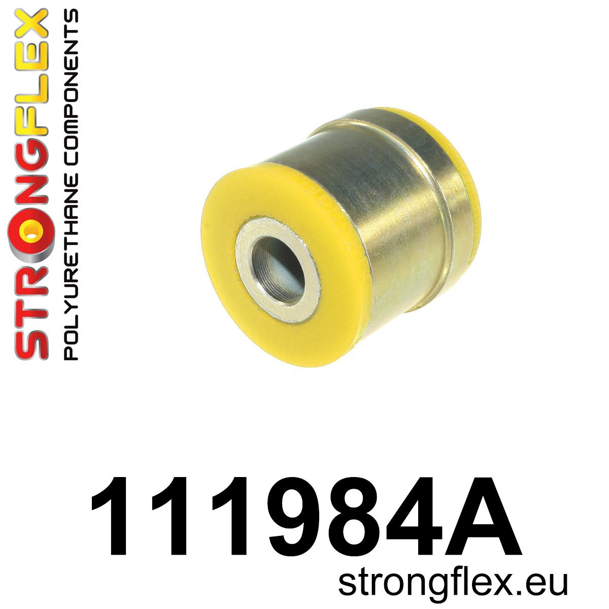 Strongflex Mercedes Achterste langsdraagarm – achterste rubber SPORT – 111984A 1 Strongflex Mercedes Achterste langsdraagarm – achterste rubber SPORT – 111984A
