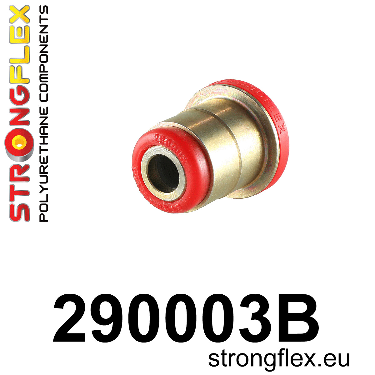 Strongflex Pontiac Vooras bovenste draagarm rubber – 290003B 1 Strongflex Pontiac Vooras bovenste draagarm rubber – 290003B