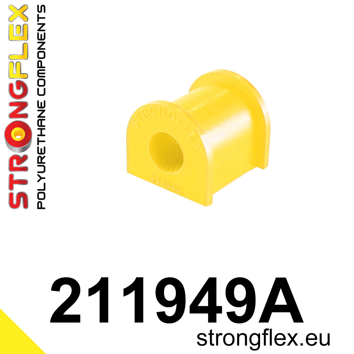 Strongflex Toyota Achterste stabilisator rubber SPORT – 211949A 1 Strongflex Toyota Achterste stabilisator rubber SPORT – 211949A
