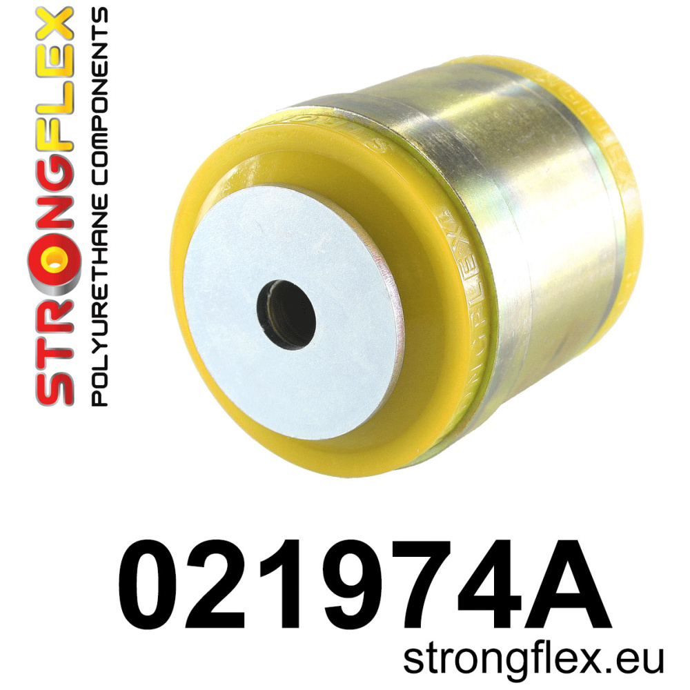 Strongflex Audi Vooras onderste draagarm achterste rubber 65mm SPORT – 021974A