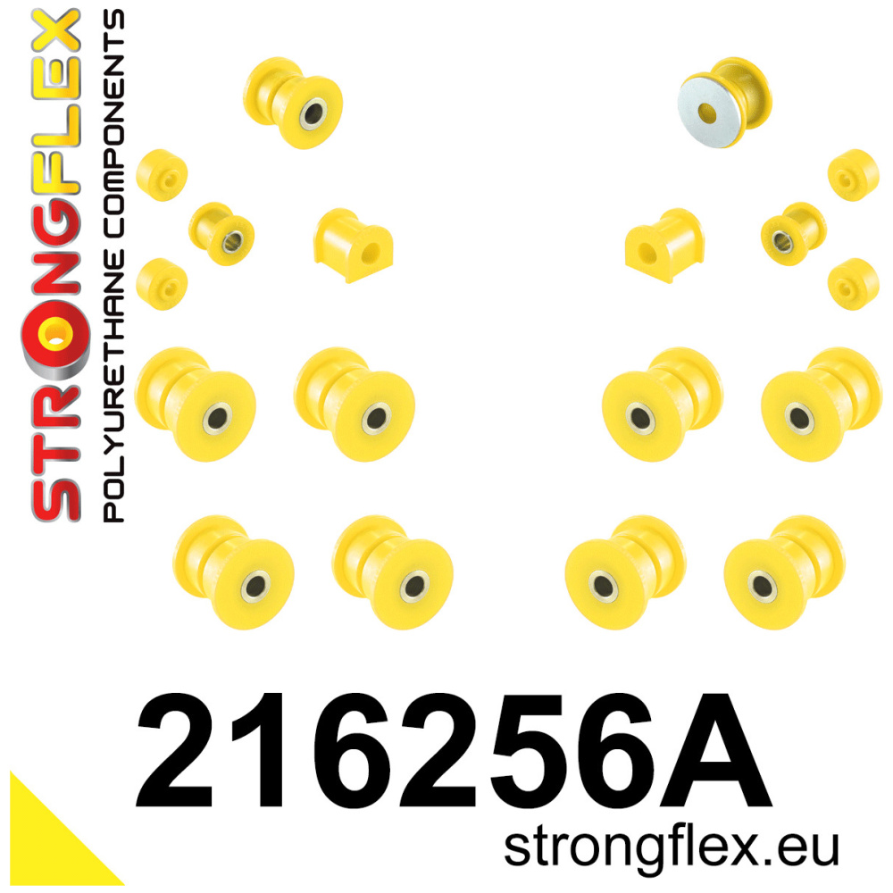 Strongflex Toyota Achterste ophangrubberset SPORT – 216256A