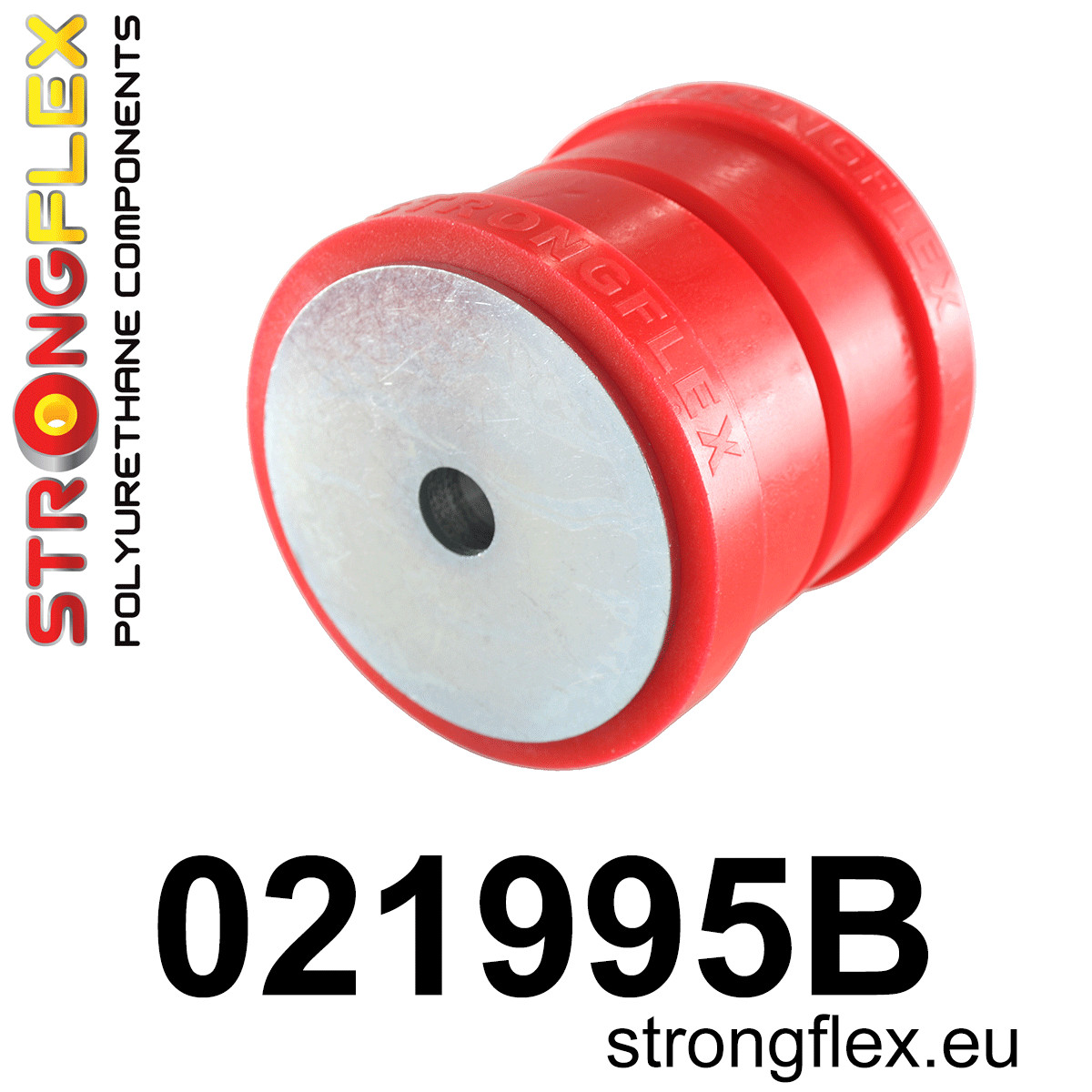 Strongflex Porsche Achterste subframe - achterste rubber – 021995BX ZWART 2 Strongflex Porsche Achterste subframe - achterste rubber – 021995BX ZWART – Bild 2