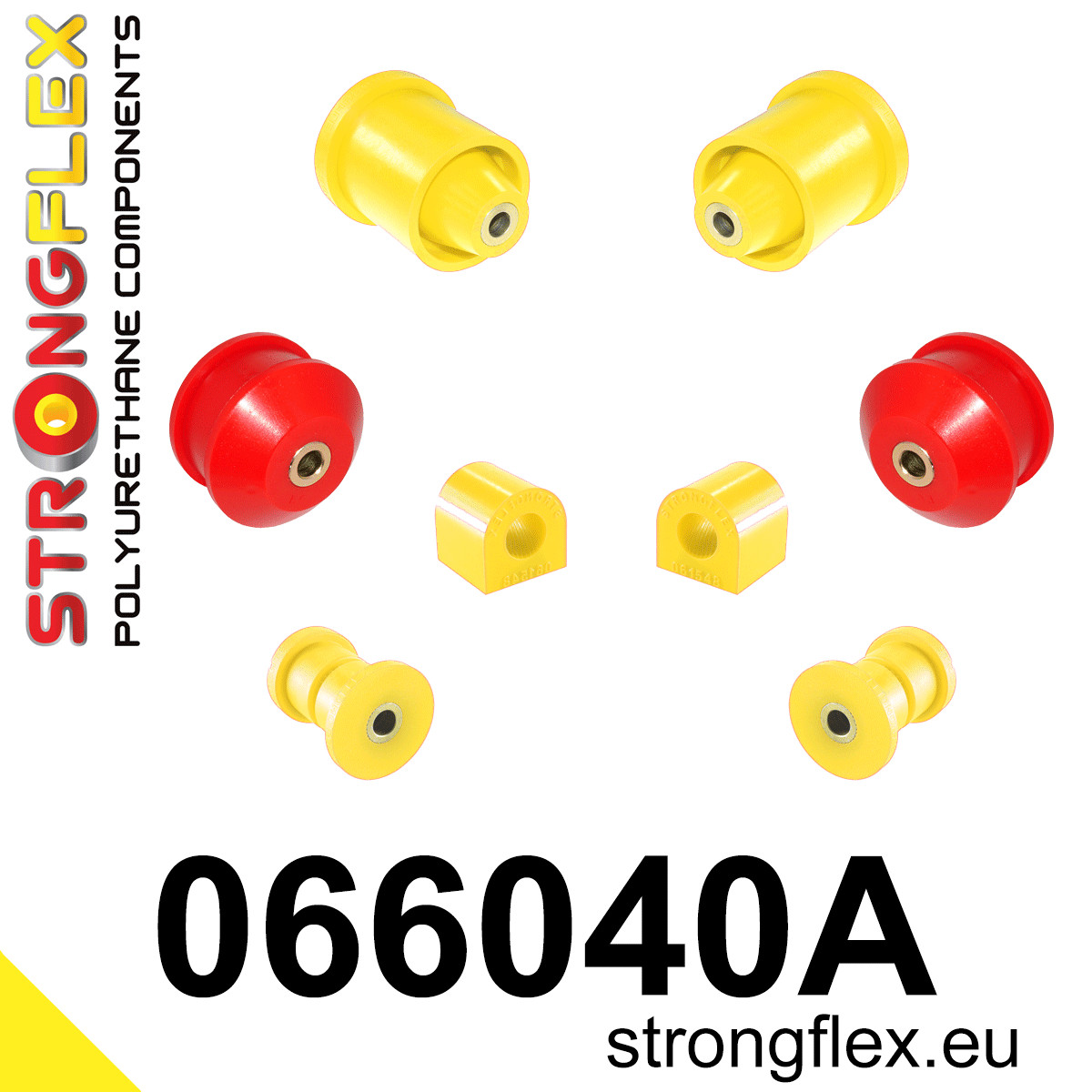 Strongflex Alfa Romeo Voorste suspension en ream balk rubberset SPORT – 066040A 1 Strongflex Alfa Romeo Voorste suspension en ream balk rubberset SPORT – 066040A