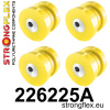 Strongflex Audi Achterste subframe rubberset SPORT – 226225A