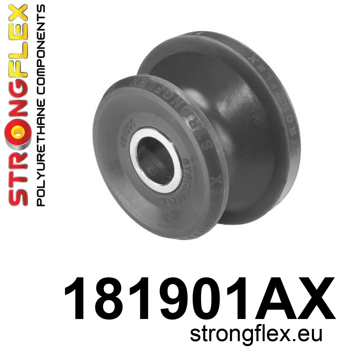 Strongflex Porsche Front upper shock mount SPORT – 181901AX ZWART 1 Strongflex Porsche Front upper shock mount SPORT – 181901AX ZWART