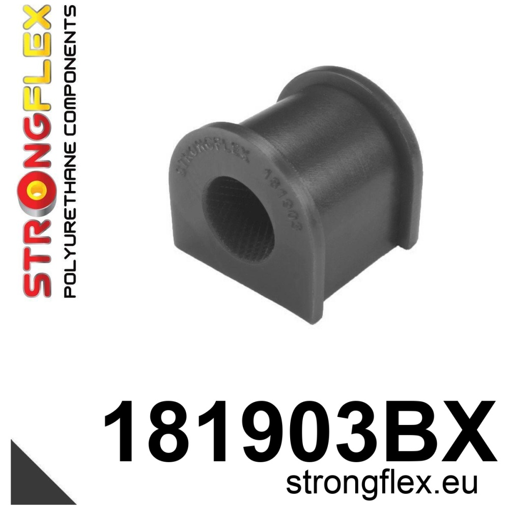 Strongflex Porsche Voorste stabilisatorrubber – 181903BX ZWART