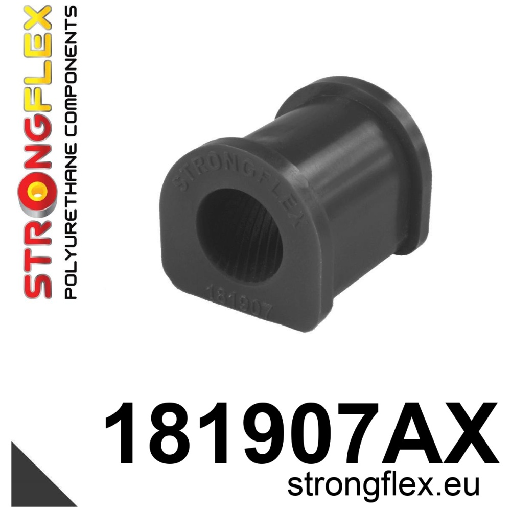 Strongflex Porsche Rear anti-roll bar bush SPORT – 181907AX BLACK