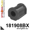 Strongflex Porsche Achterste stabilisator rubber – 181908BX ZWART
