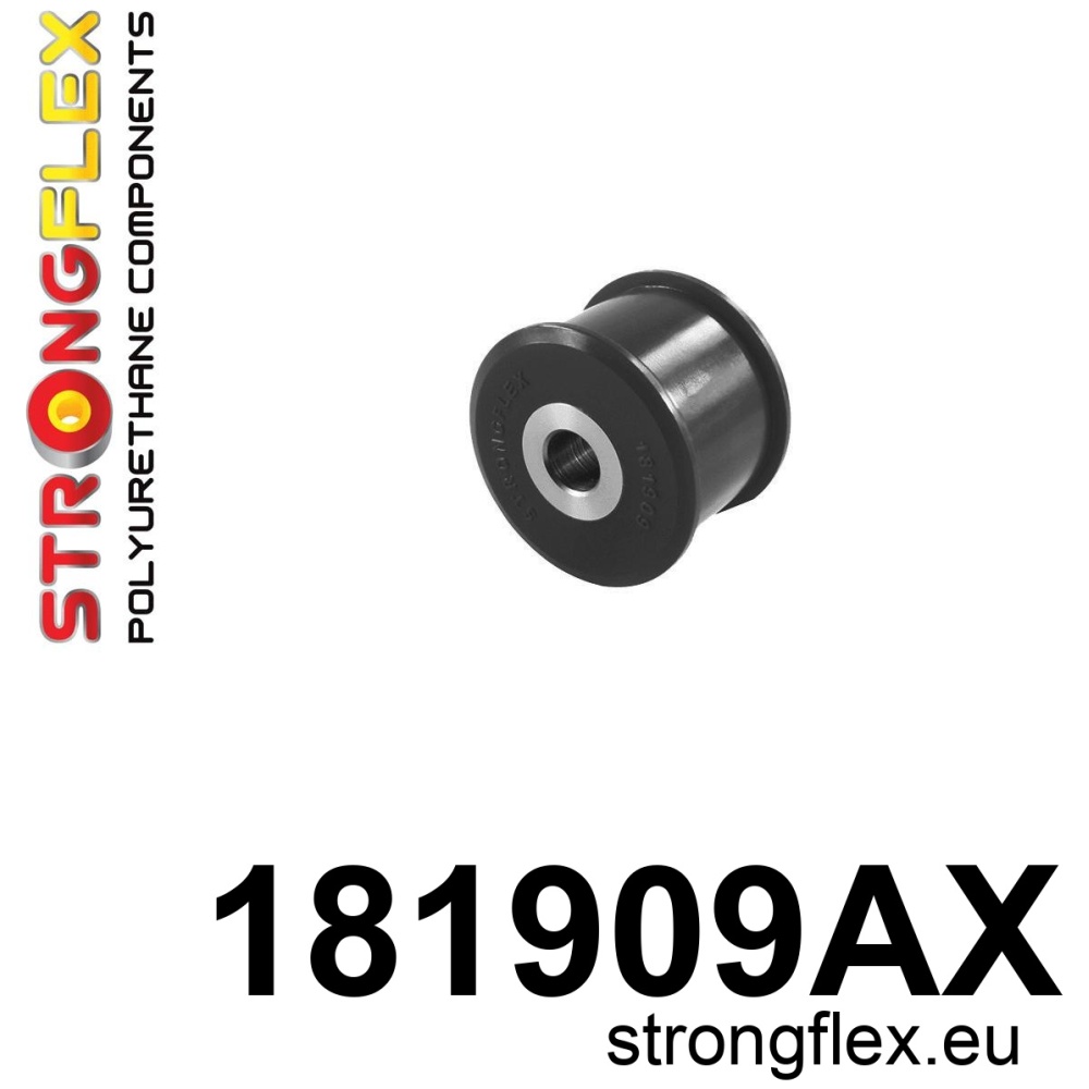 Strongflex Porsche Draagarm rubber – buitenste SPORT – 181909AX ZWART