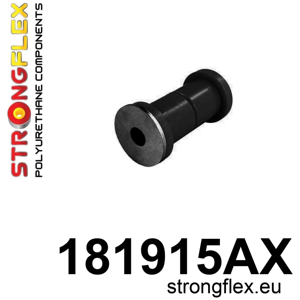 Strongflex Porsche Berceau arrière – silentbloc avant SPORT – 181915AX NOIR