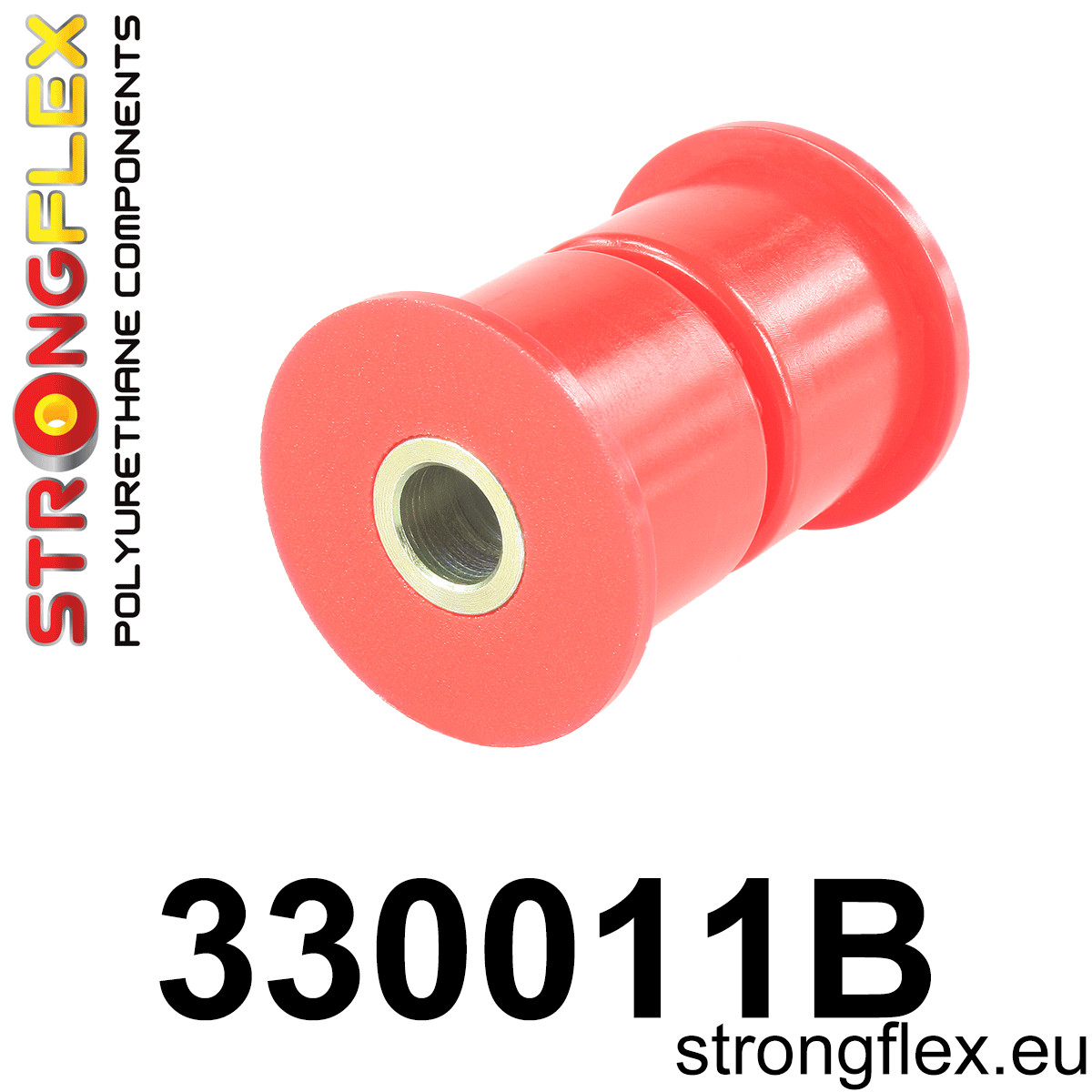 Strongflex Jeep Achterste leaf spring - achterste rubber – 330011B 1 Strongflex Jeep Achterste leaf spring - achterste rubber – 330011B