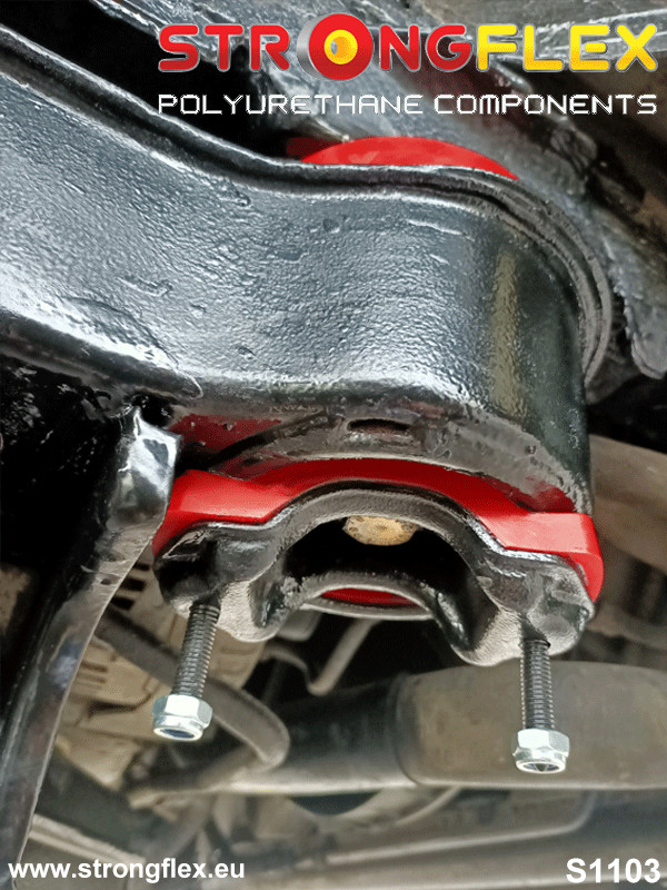 Strongflex Mercedes CL / S-Klasse Polyurethaan rubberset voor- en achteras SPORT – 116250A 8 Strongflex Mercedes CL / S-Klasse Polyurethaan rubberset voor- en achteras SPORT – 116250A – Bild 8