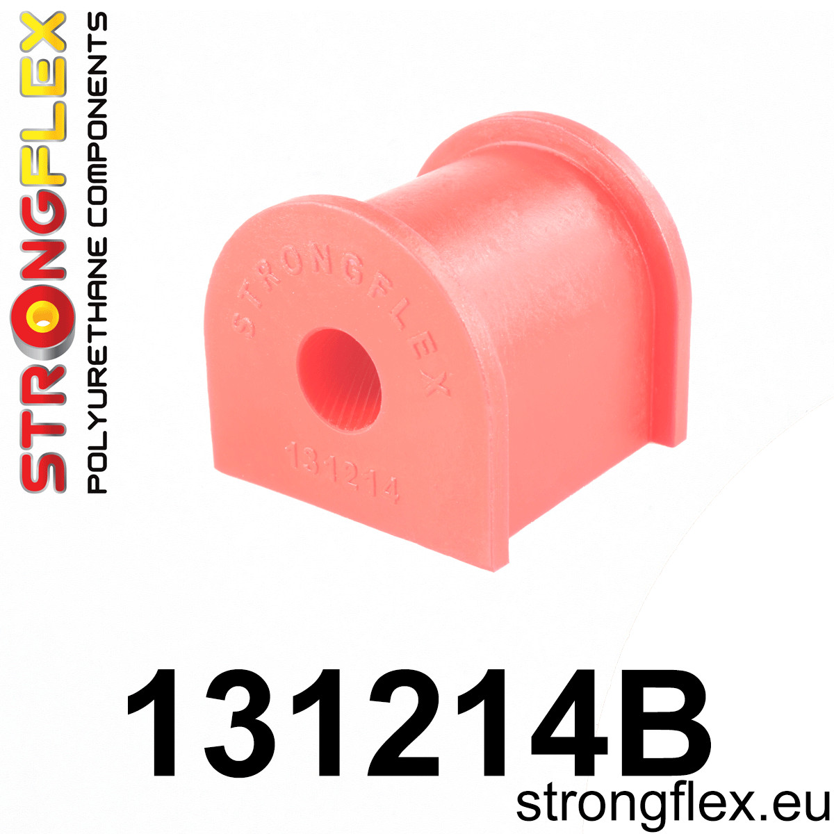 Strongflex Daewoo Voorste draagarm - achterste rubber – 131214BX ZWART 2 Strongflex Daewoo Voorste draagarm - achterste rubber – 131214BX ZWART – Bild 2