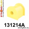 Strongflex Daewoo Voorste draagarm - achterste rubber SPORT – 131214A