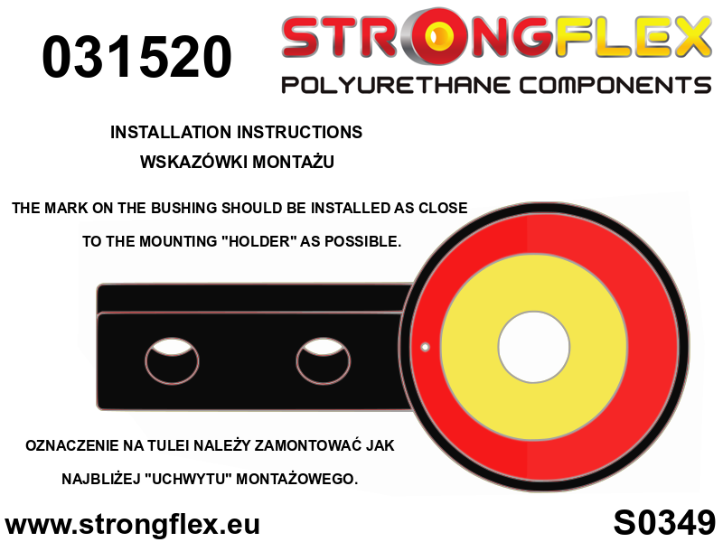 Strongflex BMW E46 Voor- en Achteras Rubberset – 036206B 5 Strongflex BMW E46 Voor- en Achteras Rubberset – 036206B – Bild 5